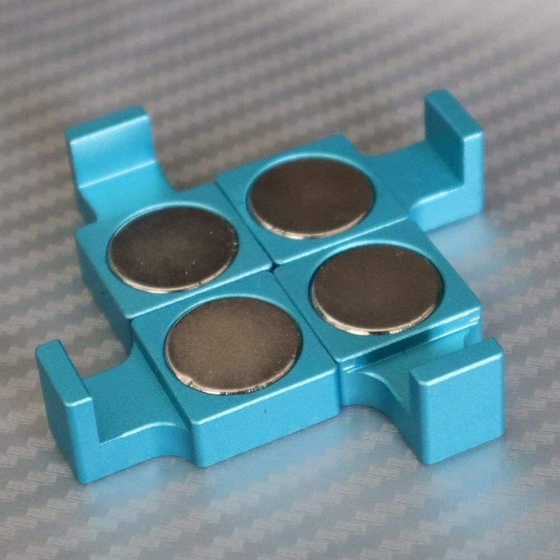 cwZhen 4-Pack!Upgraded Strong Big Magnetic Parallel Keepers, Holders. Vise, CNC,Kurt,Parallel Holders, Milling Vise Machinist Tools - Image 3